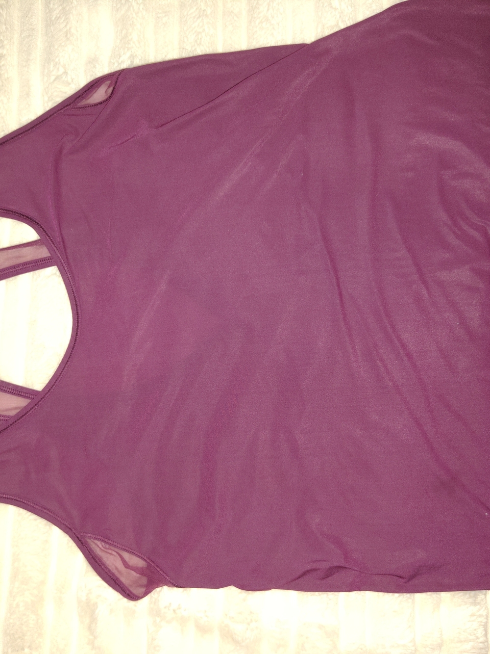lululemon athletica Racerback Tank in Deep Plum